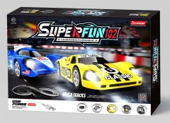 SuperFun 102 Slot Racing Set